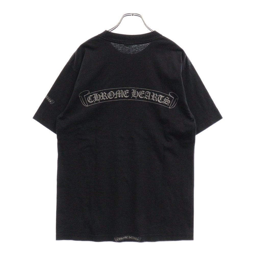 CHROME HEARTS(クロムハーツ) OLD Dagger S/S Tee オールドモデル ダガーロゴプリント半袖Tシャツ ブラック