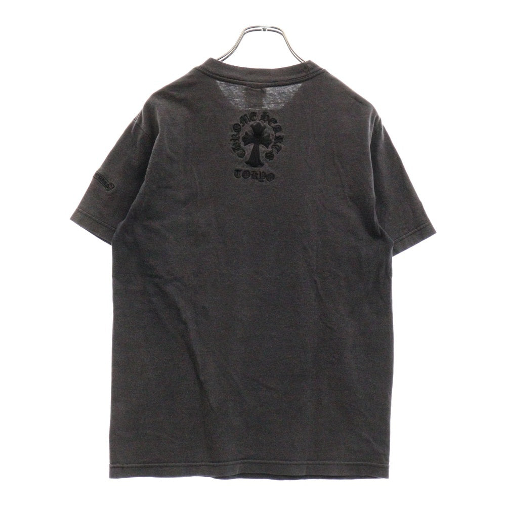 CHROME HEARTS(クロムハーツ) OLD TOKYO Dagger S/S TEE オールドモデル ダガーロゴプリント半袖Tシャツ ブラック