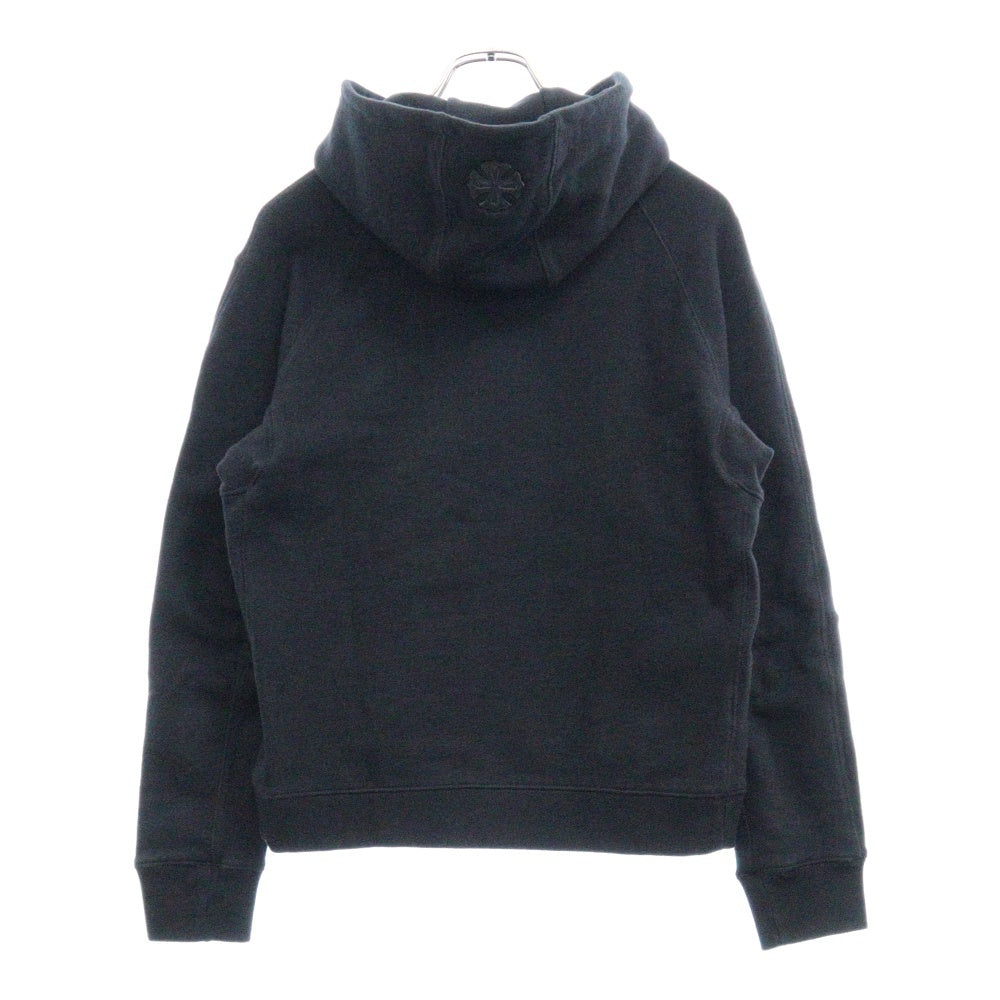 CHROME HEARTS(クロムハーツ) GRP Y NOT ロゴ刺繍CHプラスパッチプルオーバーパーカー ブラック
