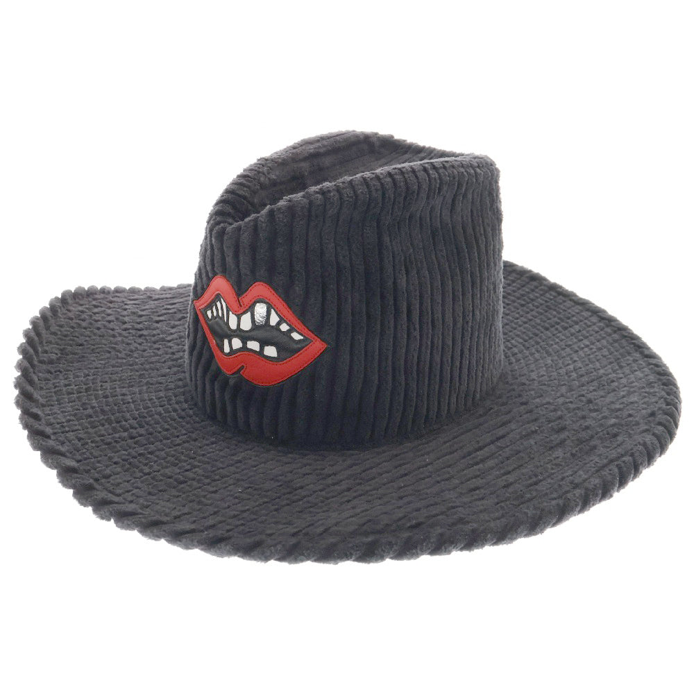 CHROME HEARTS(クロムハーツ) ×MATTY BOY コーデュロイ フェドラハット チョンパー キャップ