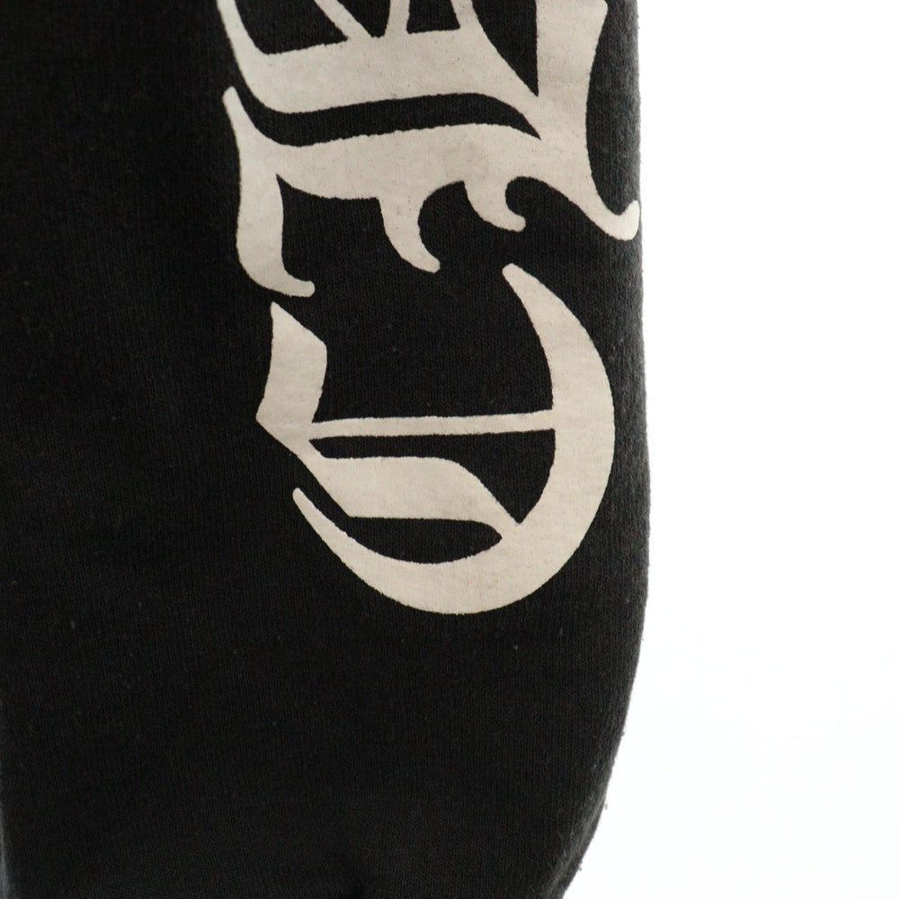 CHROME HEARTS(クロムハーツ) OLD×氷室京介 HIGHER THAN HEAVEN Dagger Hoodie オールドモデル ダガー プリント プルオーバー パーカー ブラック