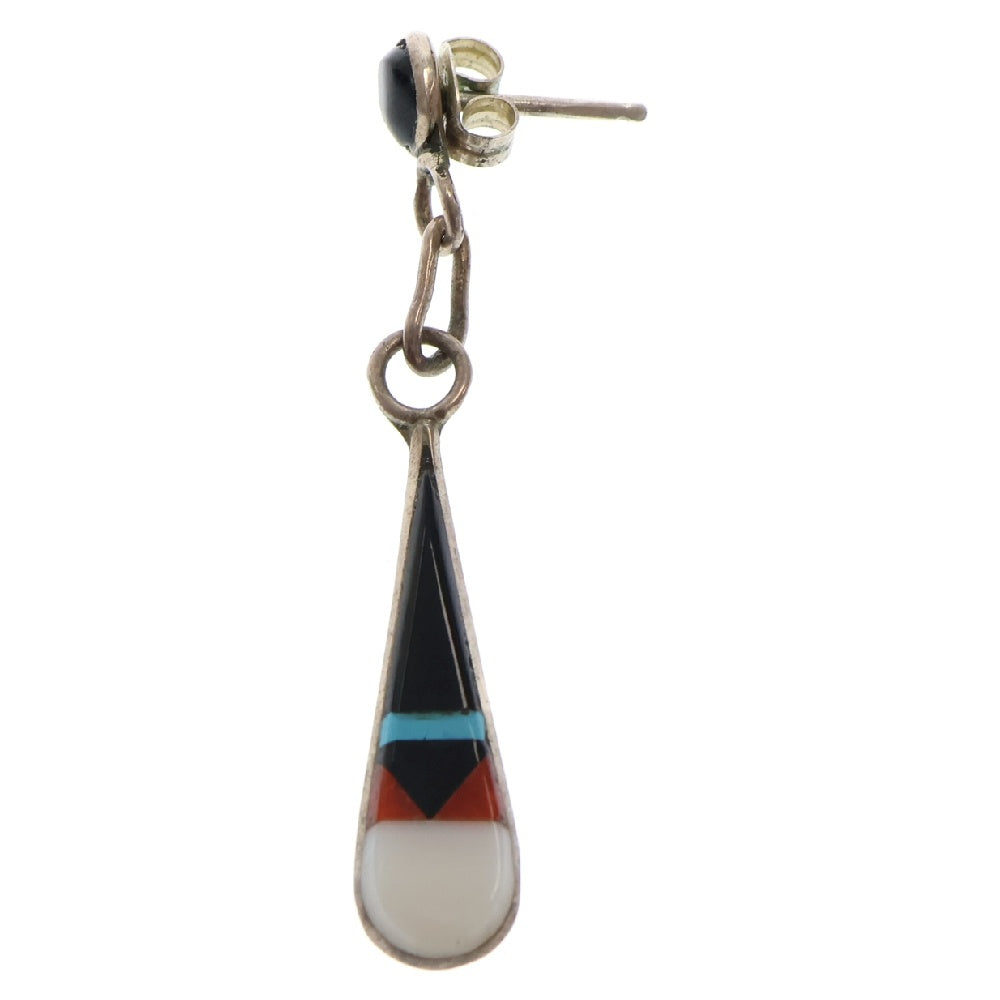 INDIAN JEWELRY(インディアンジュエリー) ズニ族 ターコイズ ピアス