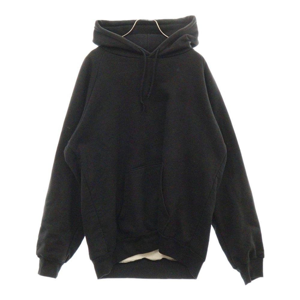 CHROME HEARTS(クロムハーツ) OLD SWTSHRT PLVR オールドモデル 袖フローラルバックホースシュープリントパーカー ブラック