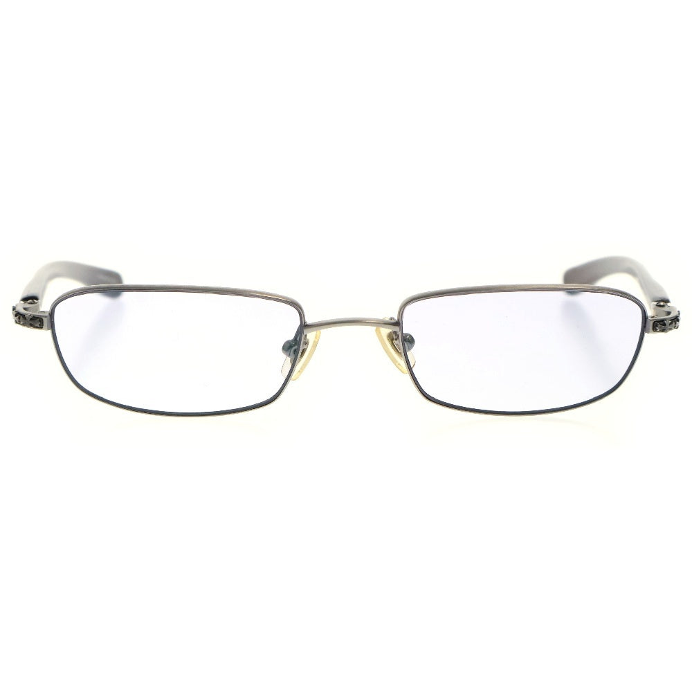 CHROME HEARTS(クロムハーツ) VELVEDERE エボニーウッド カラーサングラス ブラウン/シルバー