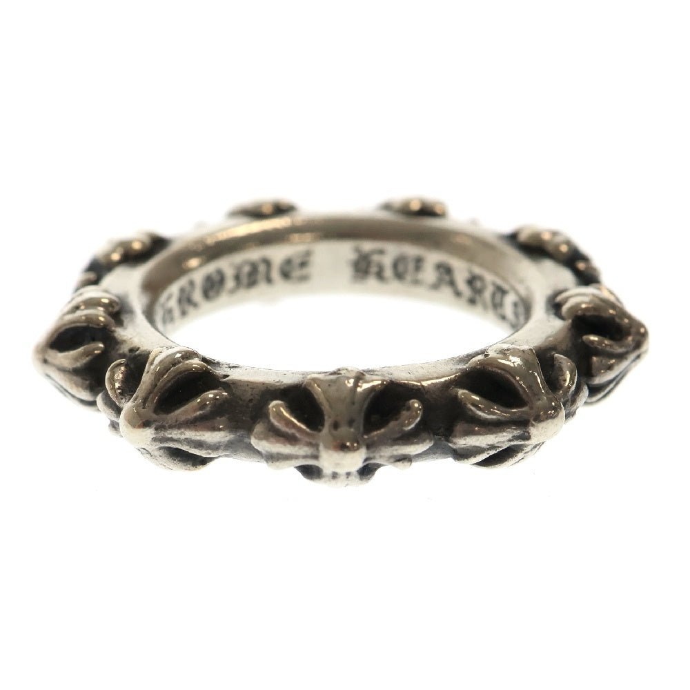 CHROME HEARTS(クロムハーツ) CROSS BAND RING クロスバンドリング 16.5号 シルバー