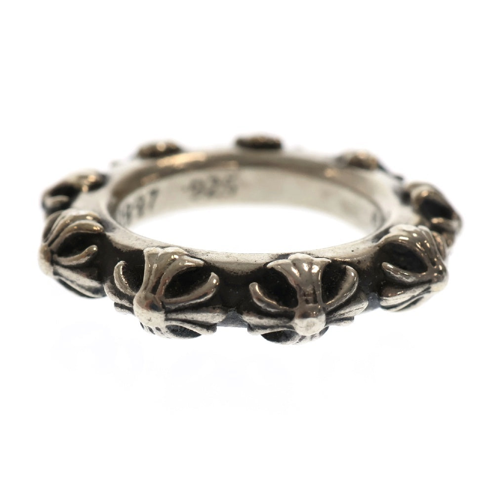 CHROME HEARTS(クロムハーツ) CROSS BAND RING クロスバンドリング 16.5号 シルバー