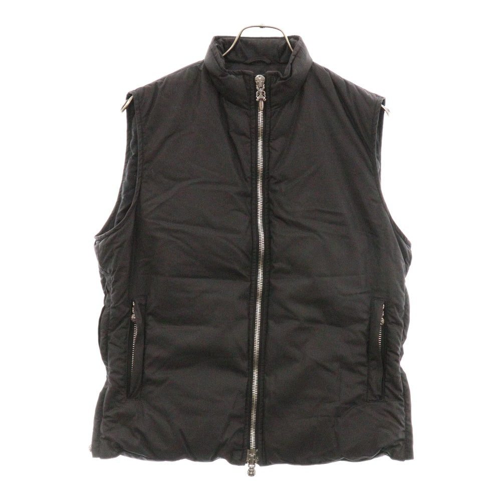 CHROME HEARTS(クロムハーツ) PERFECT パーフェクト ダガージップナイロンダウンベスト ブラック