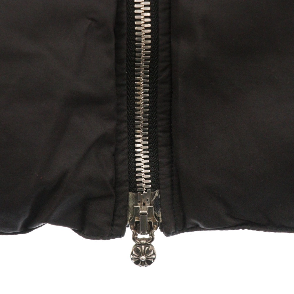 CHROME HEARTS(クロムハーツ) PERFECT パーフェクト ダガージップナイロンダウンベスト ブラック