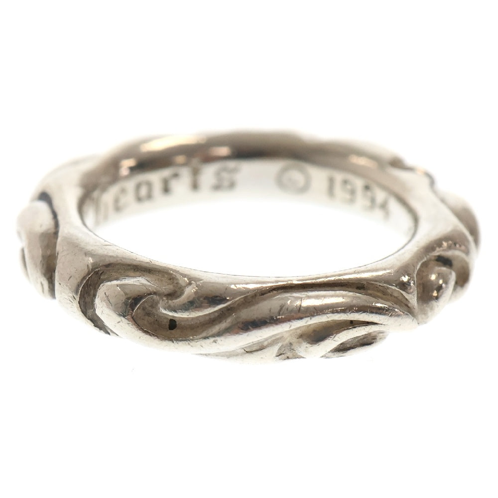 CHROME HEARTS(クロムハーツ) SCRL BAND スクロールバンド リング シルバー