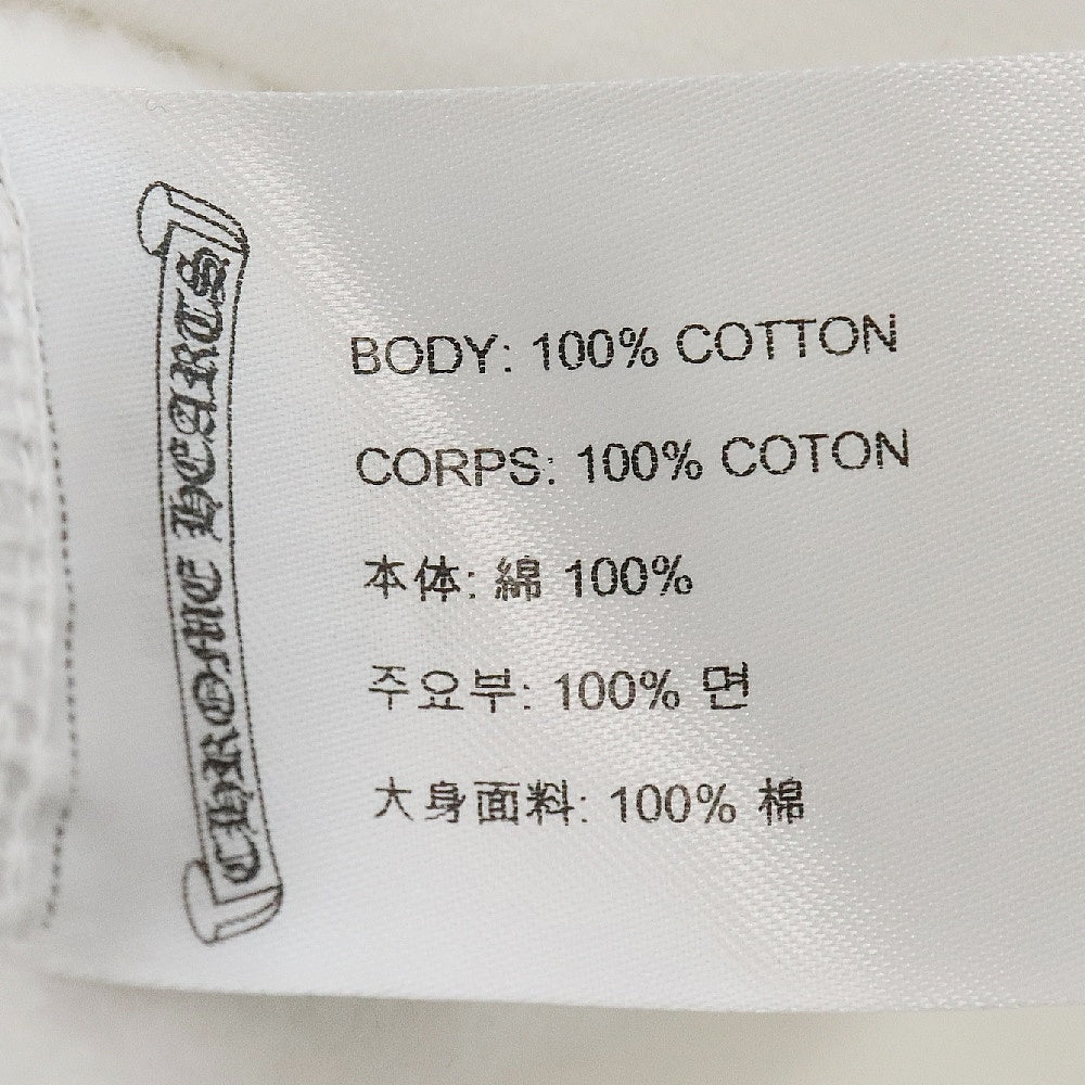 CHROME HEARTS(クロムハーツ) SWTSHRT HD ZIP ロゴプリントダガージップスウェットパーカー