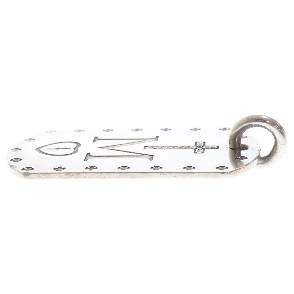 CHROME HEARTS(クロムハーツ) D TAG LRG MAPPLE THORPE メイプルソープドッグタグ ラージドッグタグネックレストップ PAVEアフターダイヤ