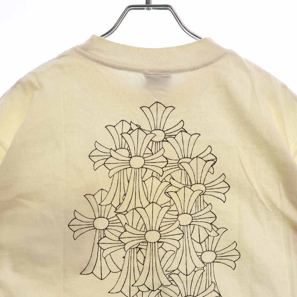 CHROME HEARTS(クロムハーツ) OLD CEME Tee オールドモデル セメタリークロス プリント半袖Tシャツ ホワイト