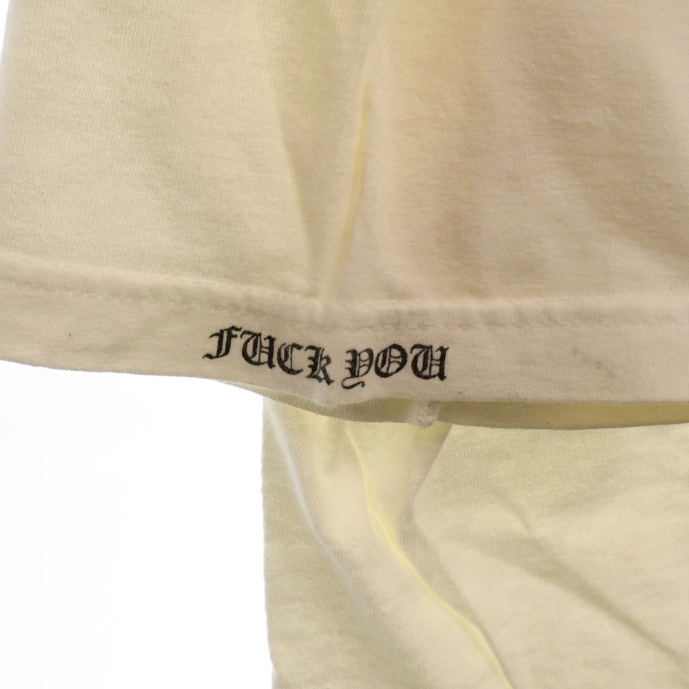 CHROME HEARTS(クロムハーツ) OLD CEME Tee オールドモデル セメタリークロス プリント半袖Tシャツ ホワイト