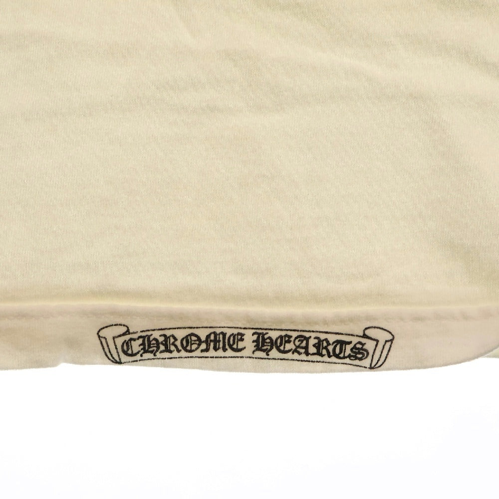 CHROME HEARTS(クロムハーツ) OLD CEME Tee オールドモデル セメタリークロス プリント半袖Tシャツ ホワイト