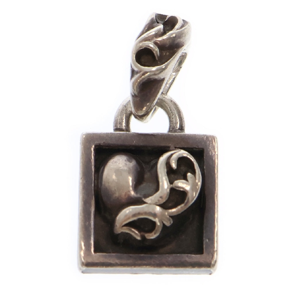 CHROME HEARTS(クロムハーツ) FRAMED HEART フレームドハート チャーム ペンダントトップ シルバー BCA273