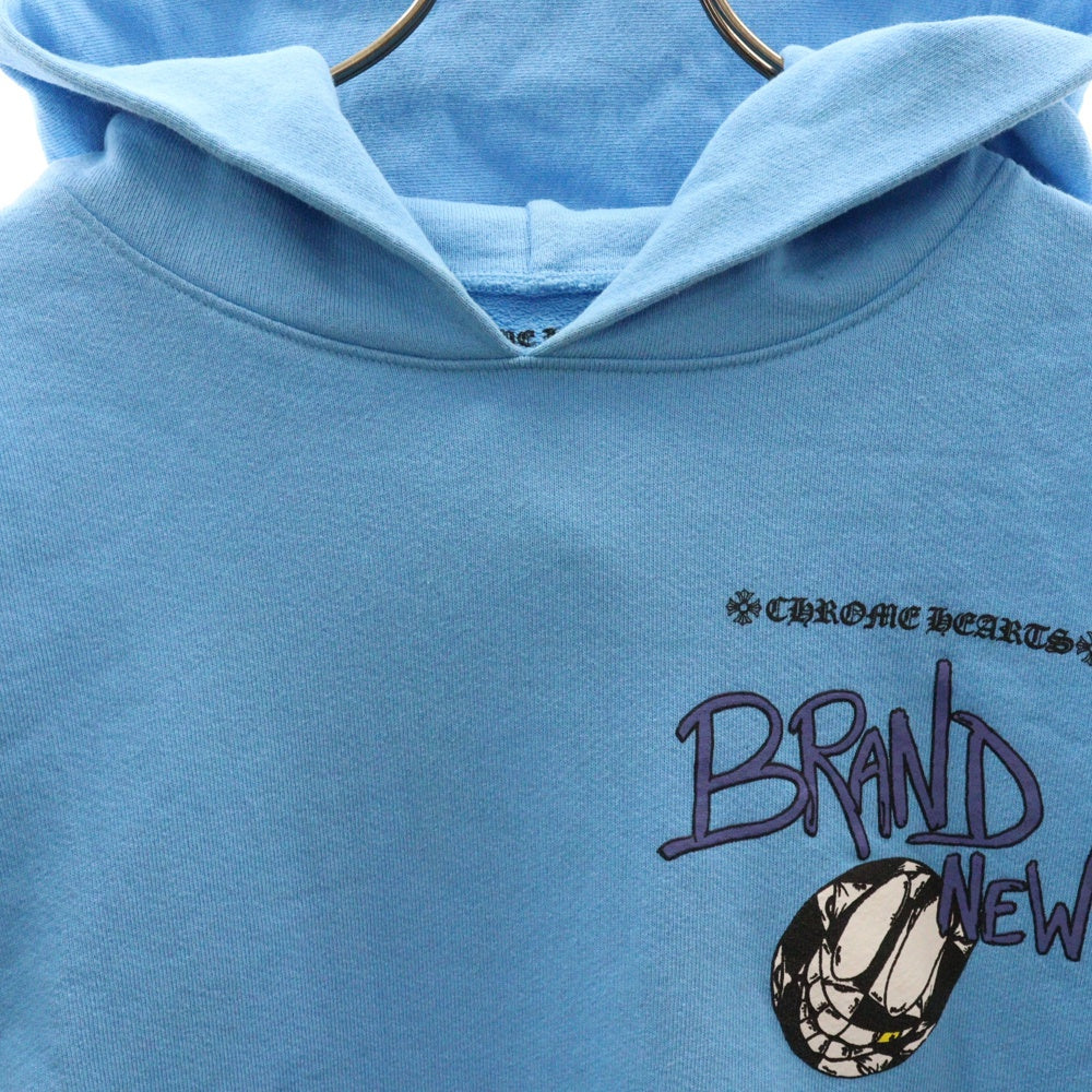 CHROME HEARTS(クロムハーツ) ×MATTY BOY PPO BRAIN NEW HD PLVR ブレインニュープリントプルオーバーパーカー
