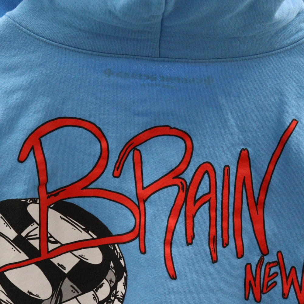 CHROME HEARTS(クロムハーツ) ×MATTY BOY PPO BRAIN NEW HD PLVR ブレインニュープリントプルオーバーパーカー