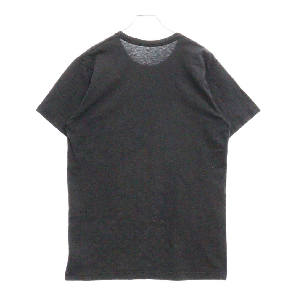 CHROME HEARTS(クロムハーツ) CH T-SHRT スクロールラベルプリント半袖Tシャツ カットソー ブラック