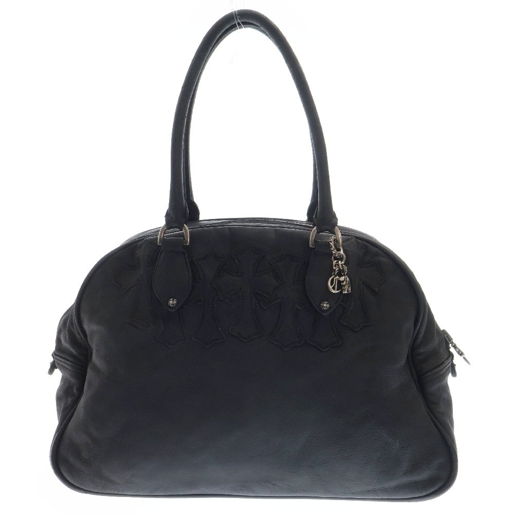 CHROME HEARTS(クロムハーツ) GYM MD ジムバッグ 現行型CHチャーム付きミディアムレザーハンドバッグ