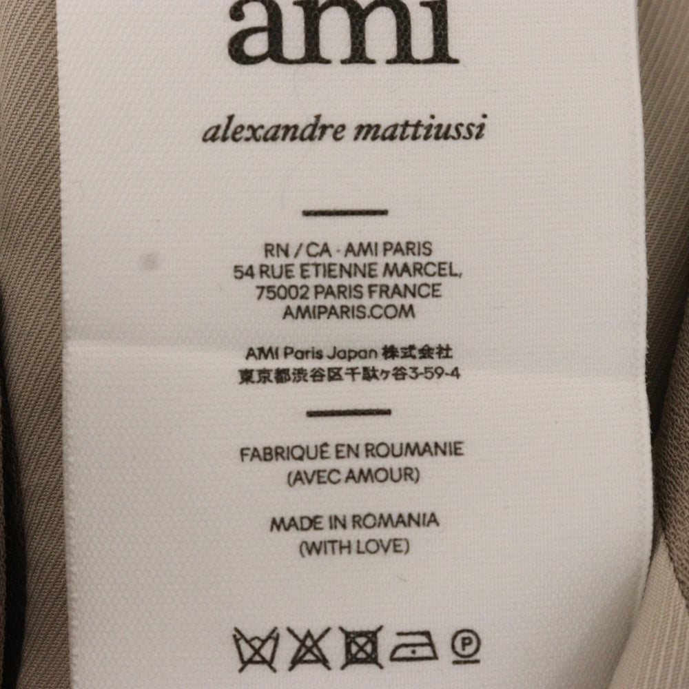 AMI Alexandre Mattiussi(アミアレクサンドルマテュッシ) OVERSIZE TWO BUTTONS JACKET オーバーサイズテーラードジャケット HBV303 WV0039