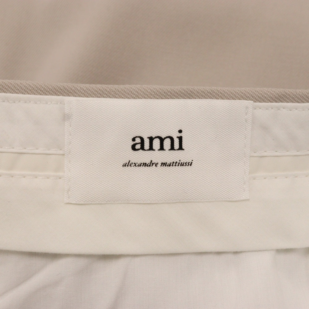 AMI Alexandre Mattiussi(アミアレクサンドルマテュッシ) STRAIGHT FIT TROUSERS ストレートスラックスパンツ HTR508 WV0026