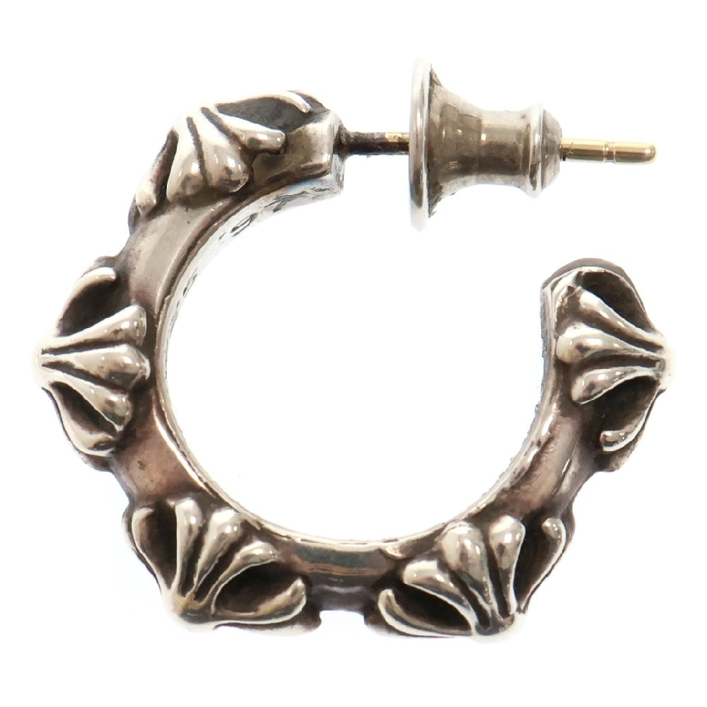 CHROME HEARTS(クロムハーツ) HOOP CROSS クロスバンド フープピアス シルバー BCA100