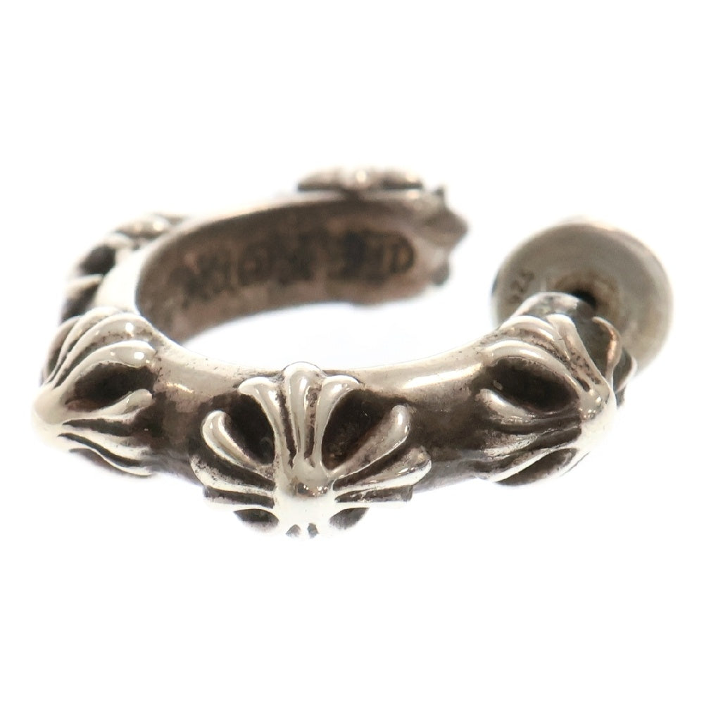 CHROME HEARTS(クロムハーツ) HOOP CROSS クロスバンド フープピアス シルバー BCA100