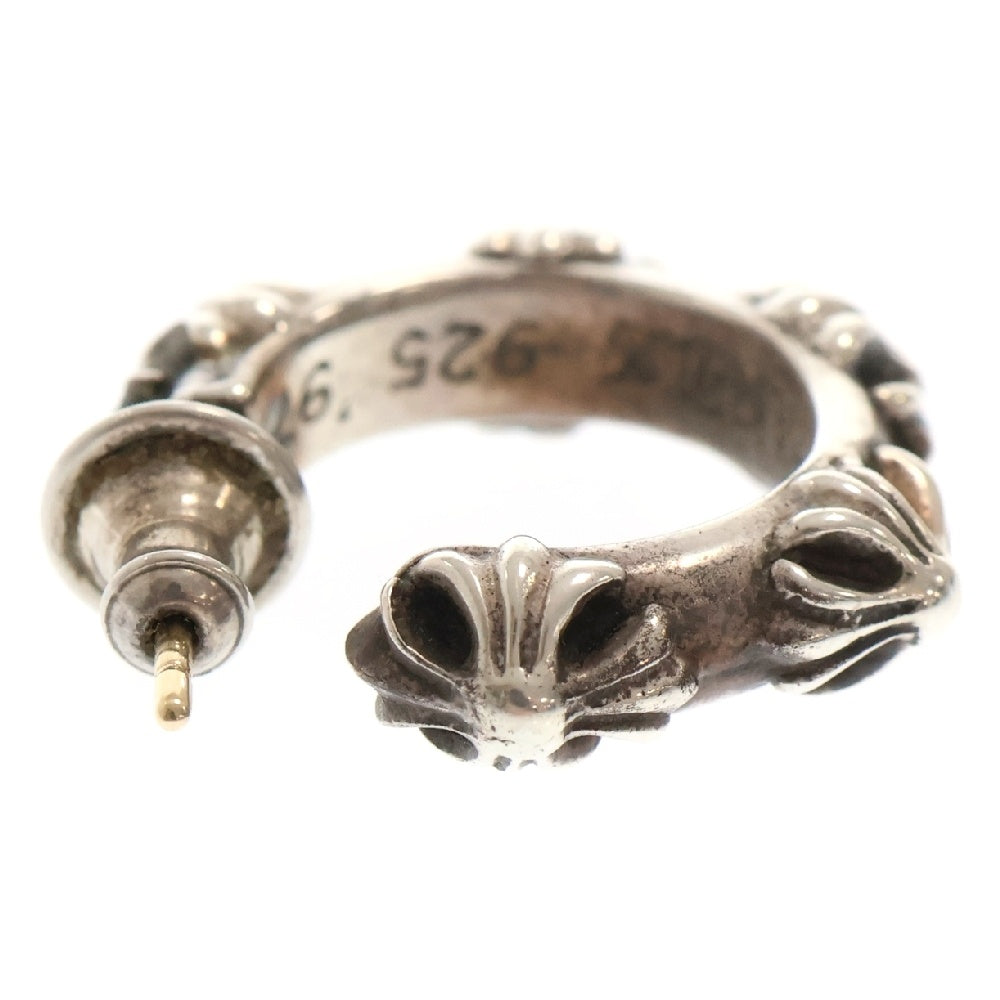 CHROME HEARTS(クロムハーツ) HOOP CROSS クロスバンド フープピアス シルバー BCA100