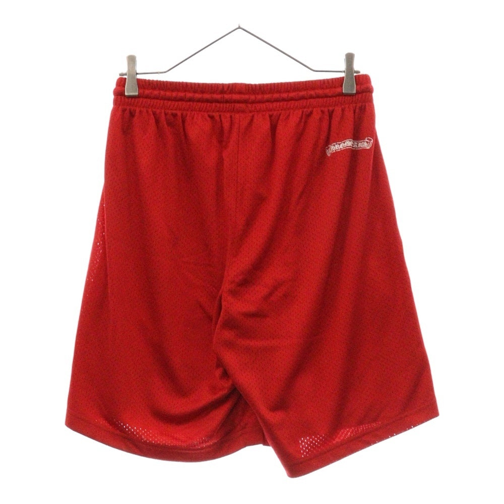 CHROME HEARTS(クロムハーツ) × MATTY BOY MESH HALF PANTS マッティボーイ CHロゴプリント メッシュハーフパンツ ショーツ レッド
