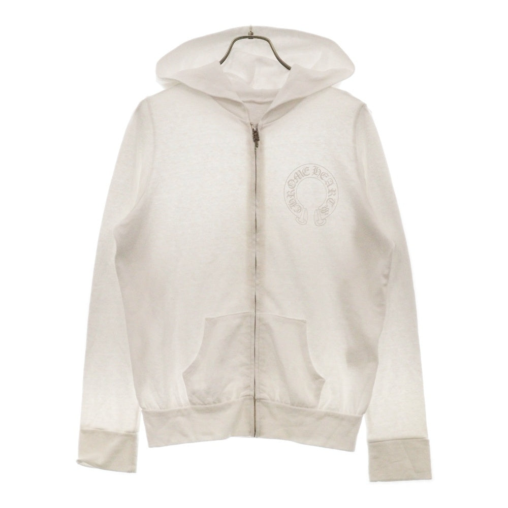 CHROME HEARTS(クロムハーツ) CH PLUS ZIP HOODIE CHプラスプリントダガージップアップパーカー