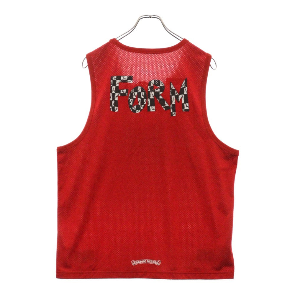 CHROME HEARTS(クロムハーツ) PPO FORM TEAM MESH WARM UP JERSEY MATTYBOY プリントメッシュタンクトップ