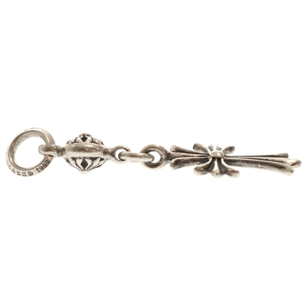 CHROME HEARTS(クロムハーツ) 1B TNY CH CRS 1ボールタイニーCHクロス チャーム シルバーネックレストップ