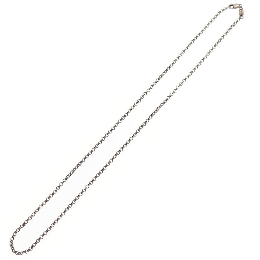 CHROME HEARTS(クロムハーツ) NECKCHAIN R18 ロールチェーンネックレス 18inch シルバー BCA083
