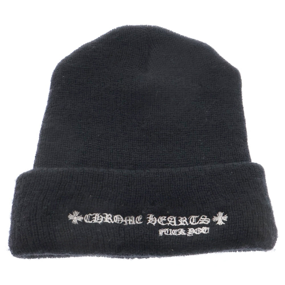 CHROME HEARTS(クロムハーツ) WOOL WATCH CAP ウールワッチキャップ CHプラス刺繍ビーニー帽子