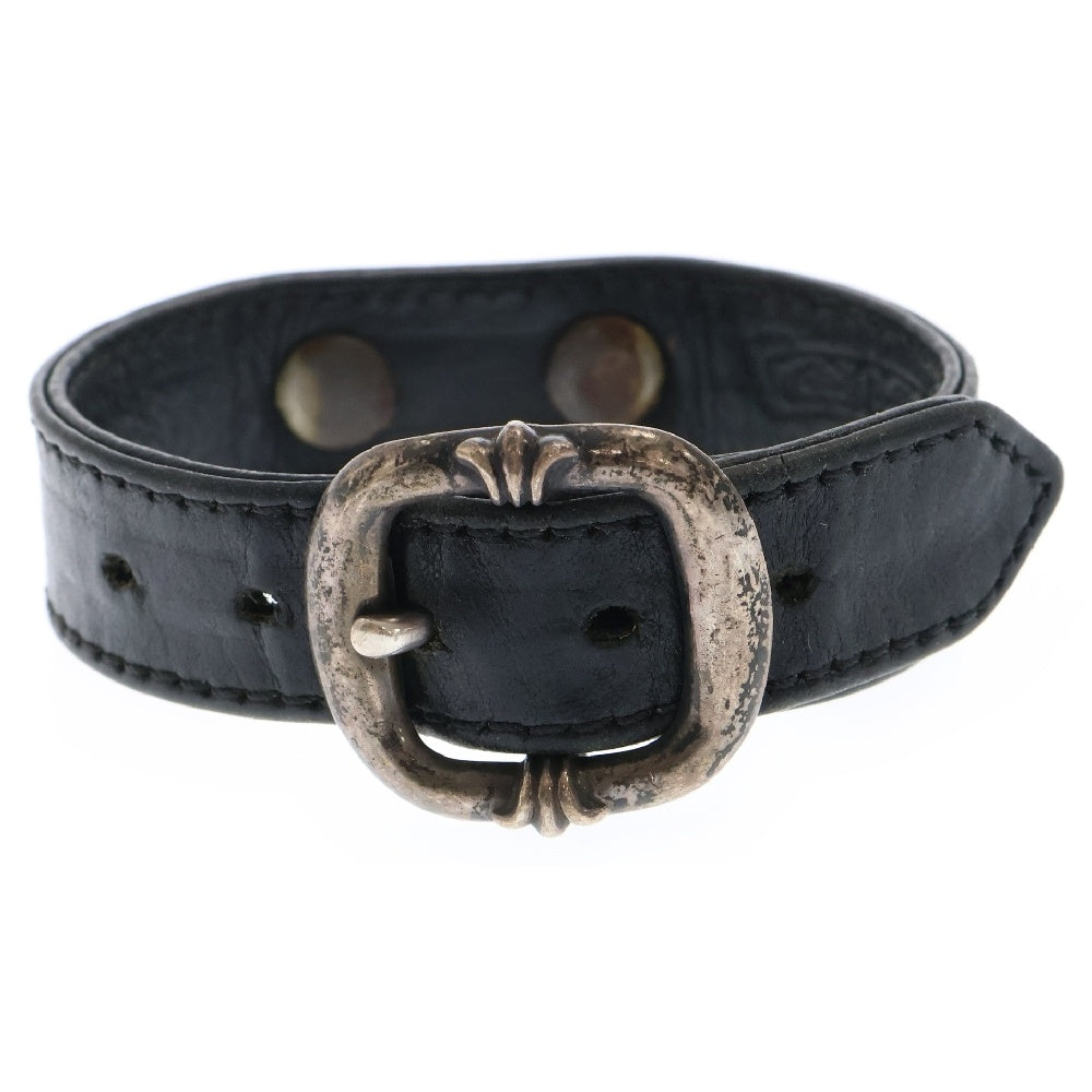 CHROME HEARTS(クロムハーツ) GUNSLINGER ガンスリンガータイニーCHクロス レザーブレスレット