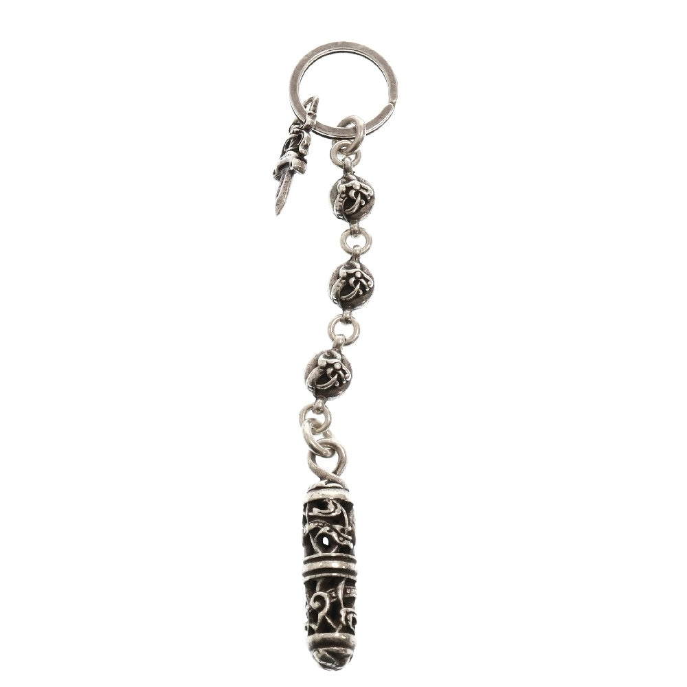 CHROME HEARTS(クロムハーツ) CELTIC ROLLER DAGGER ケルティックローラー ダガー キーチェーン キーリング キーホルダー シルバー
