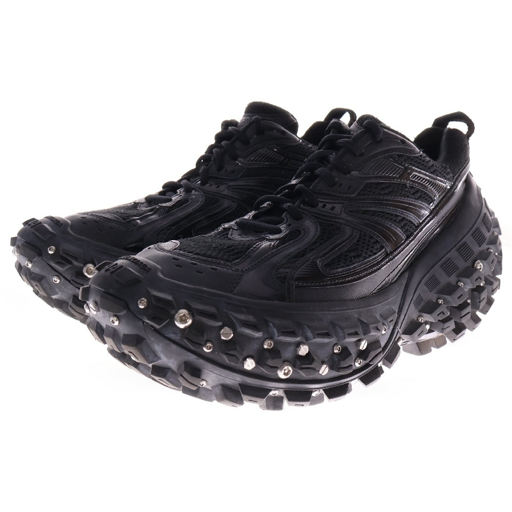 BALENCIAGA(バレンシアガ) DEFENDER BOUNCER SNEAKER ディフェンダー バウンサー スクリュー チャンキーソール メッシュ ローカットスニーカー ブラック 685613