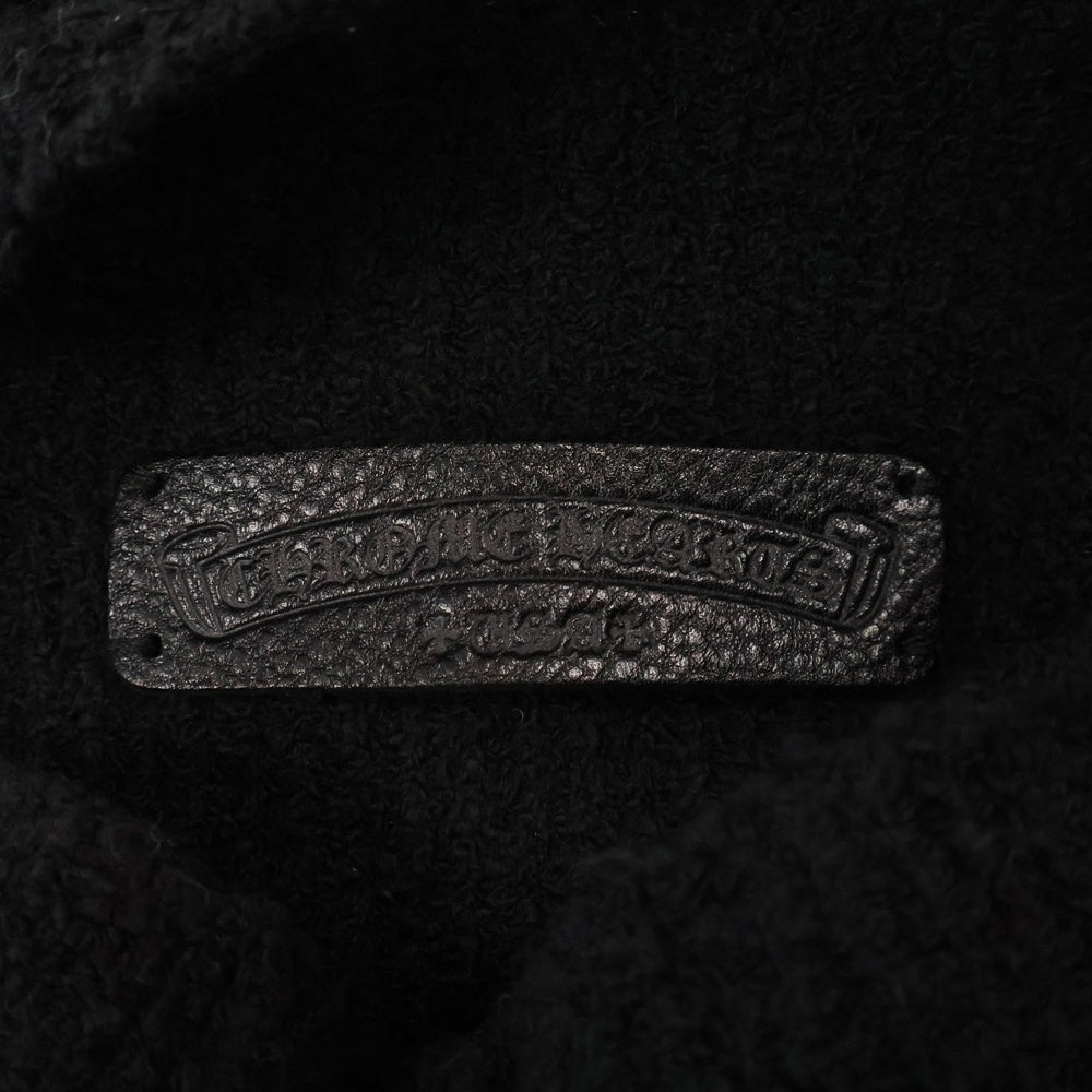 CHROME HEARTS(クロムハーツ) ハラコクロスパッチハイネックカシミアニット セーター