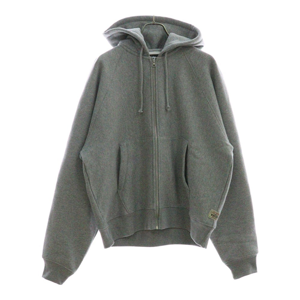 STUSSY(ステューシー) 裏起毛コットンジップアップパーカー