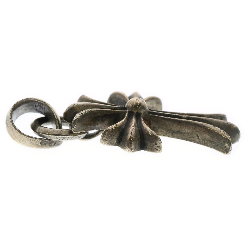 CHROME HEARTS(クロムハーツ) CH CRS SML W/BALE Wベイル スモールCHクロス ペンダントトップ シルバー BCA218