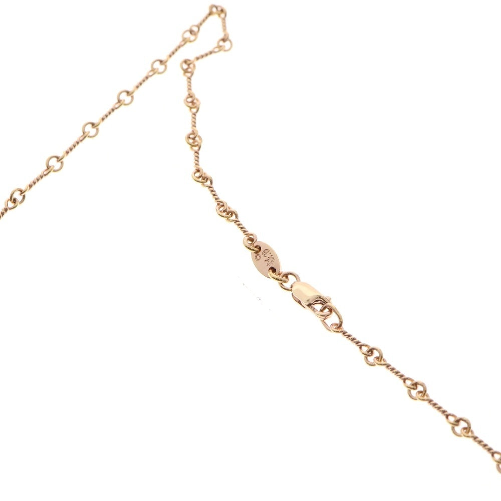 CHROME HEARTS(クロムハーツ) 22K NECKCHAIN T20 ツイストチェーンネックレス 20inch ゴールド BCA014