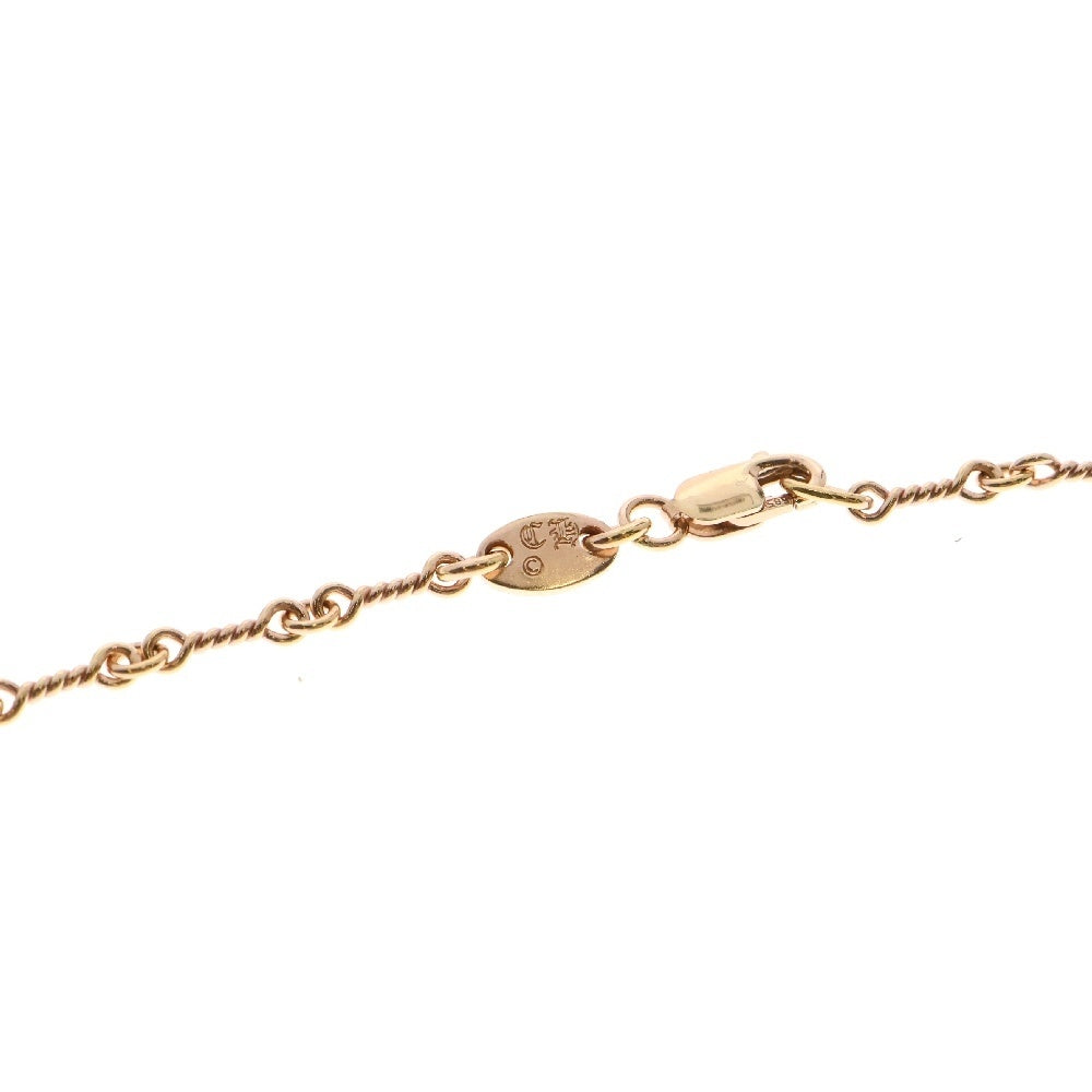 CHROME HEARTS(クロムハーツ) 22K NECKCHAIN T18 ツイストチェーンネックレス 18inch ゴールド BCA014