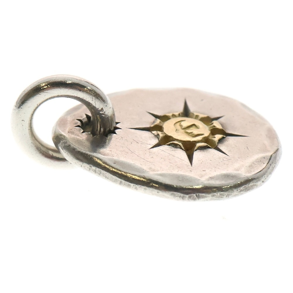 goro's(ゴローズ) たたきメタル小 ペンダントトップ シルバー/ゴールド