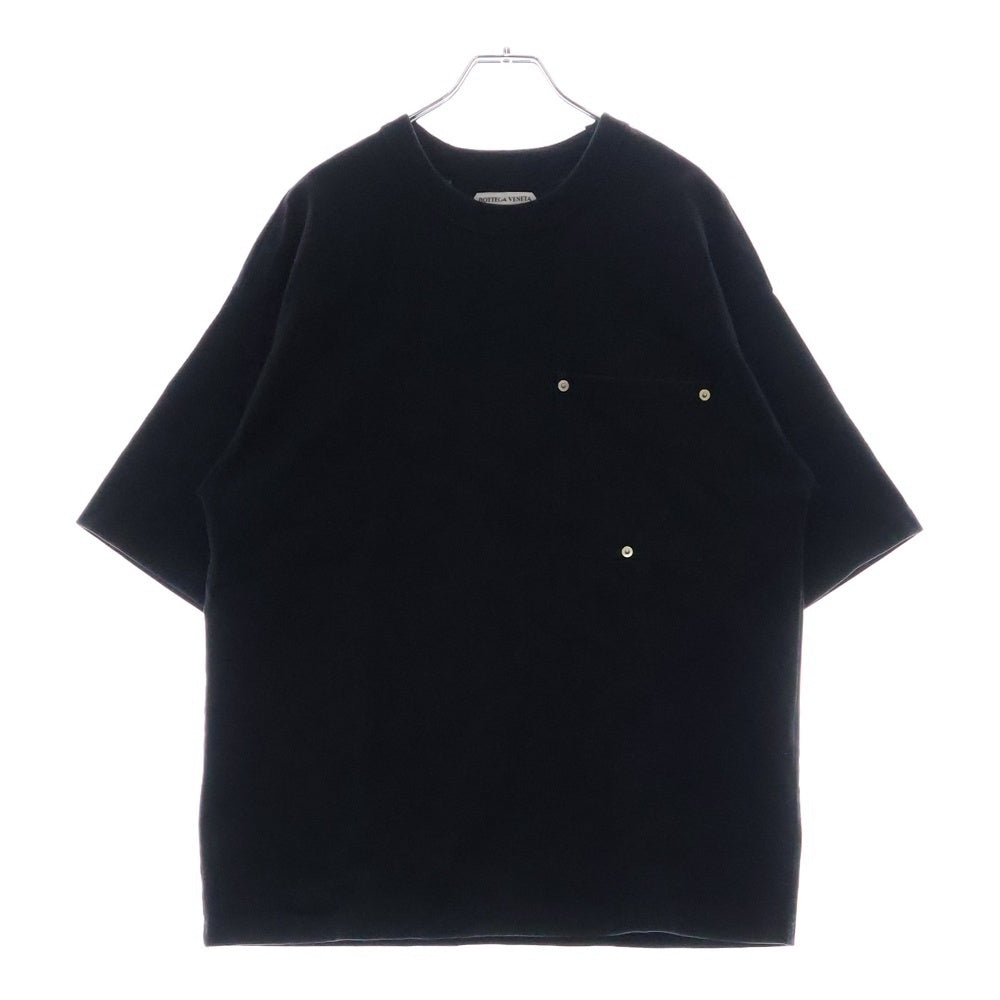 BOTTEGA VENETA(ボッテガヴェネタ) リベットポケット付きヘビージャージー半袖Tシャツ 702402 VKLZ0