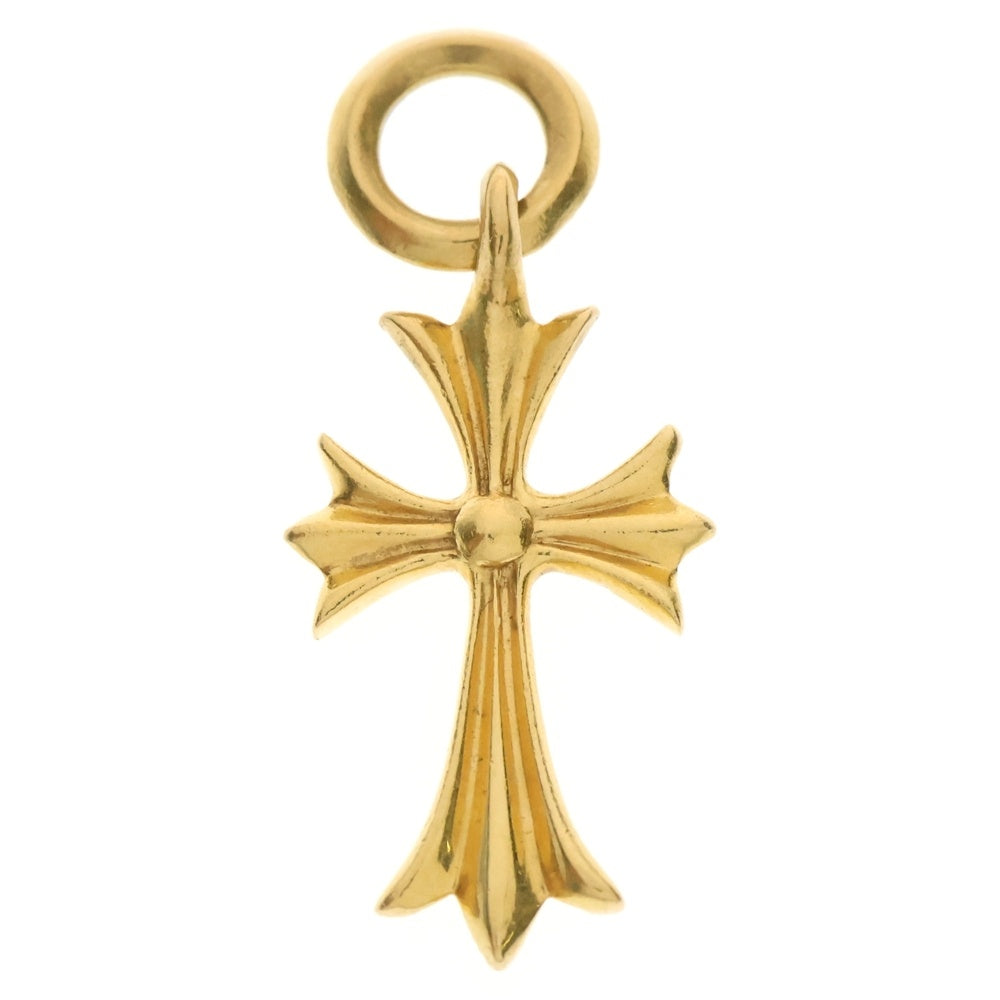 CHROME HEARTS(クロムハーツ) 22K TINY CH CROSS タイニーCHクロス ペンダントトップ ゴールド BCA051