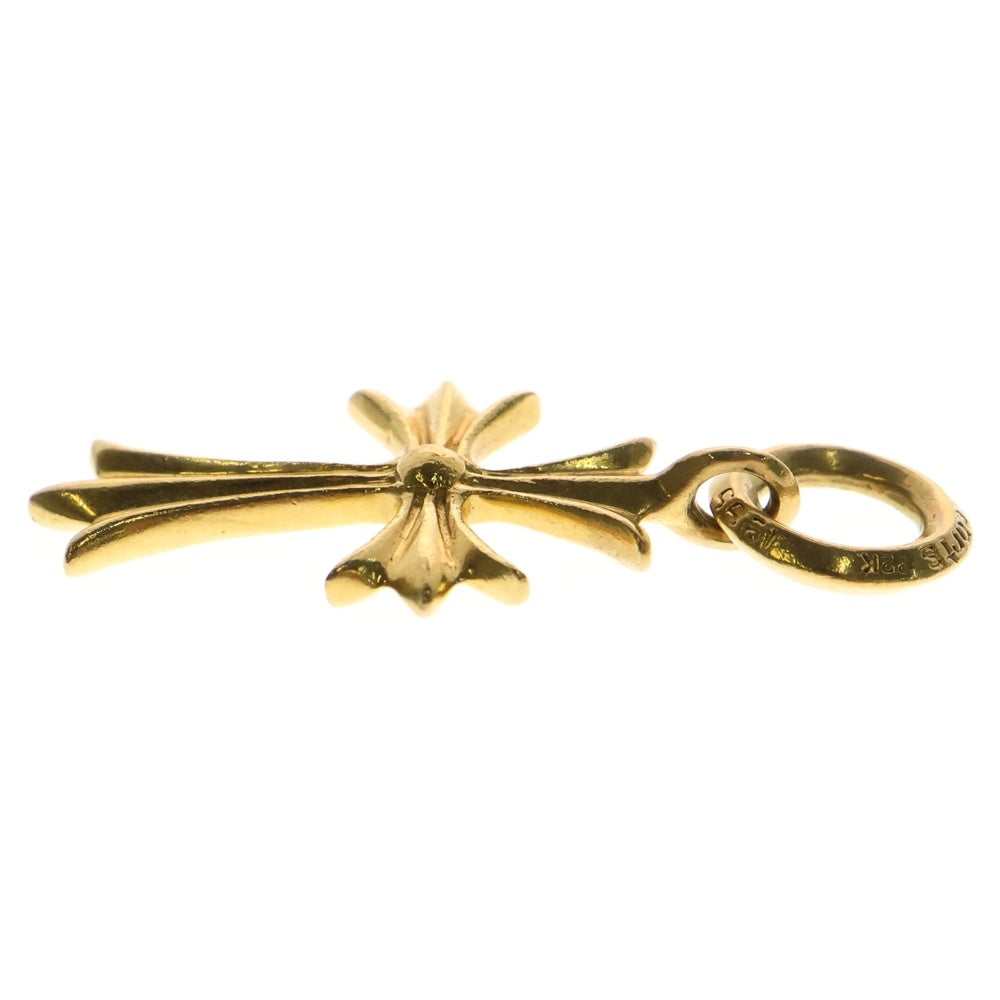 CHROME HEARTS(クロムハーツ) 22K TINY CH CROSS タイニーCHクロス ペンダントトップ ゴールド BCA051