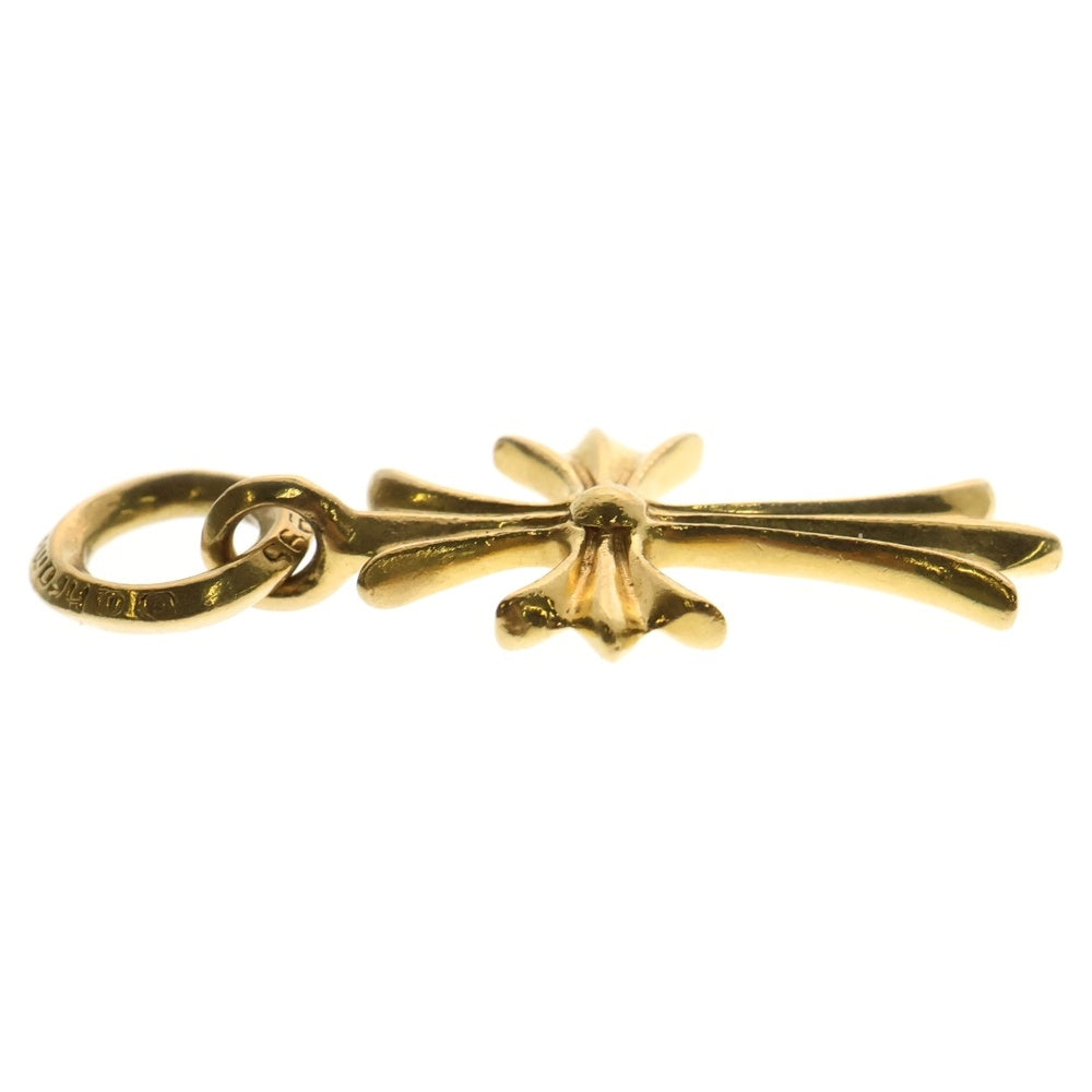 CHROME HEARTS(クロムハーツ) 22K TINY CH CROSS タイニーCHクロス ペンダントトップ ゴールド BCA051