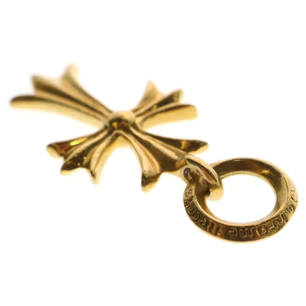 CHROME HEARTS(クロムハーツ) 22K TINY CH CROSS タイニーCHクロス ペンダントトップ ゴールド BCA051