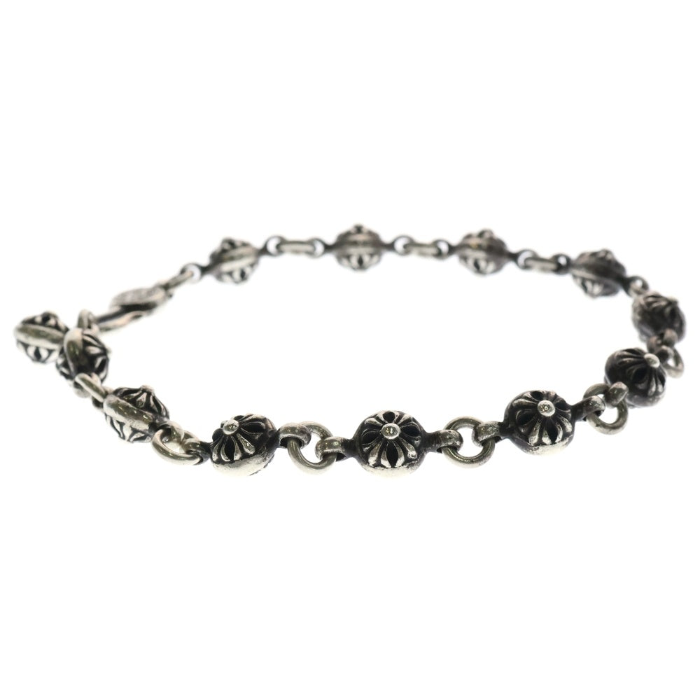 CHROME HEARTS(クロムハーツ) NO1 BALL #1クロスボールブレスレット シルバー BCA172