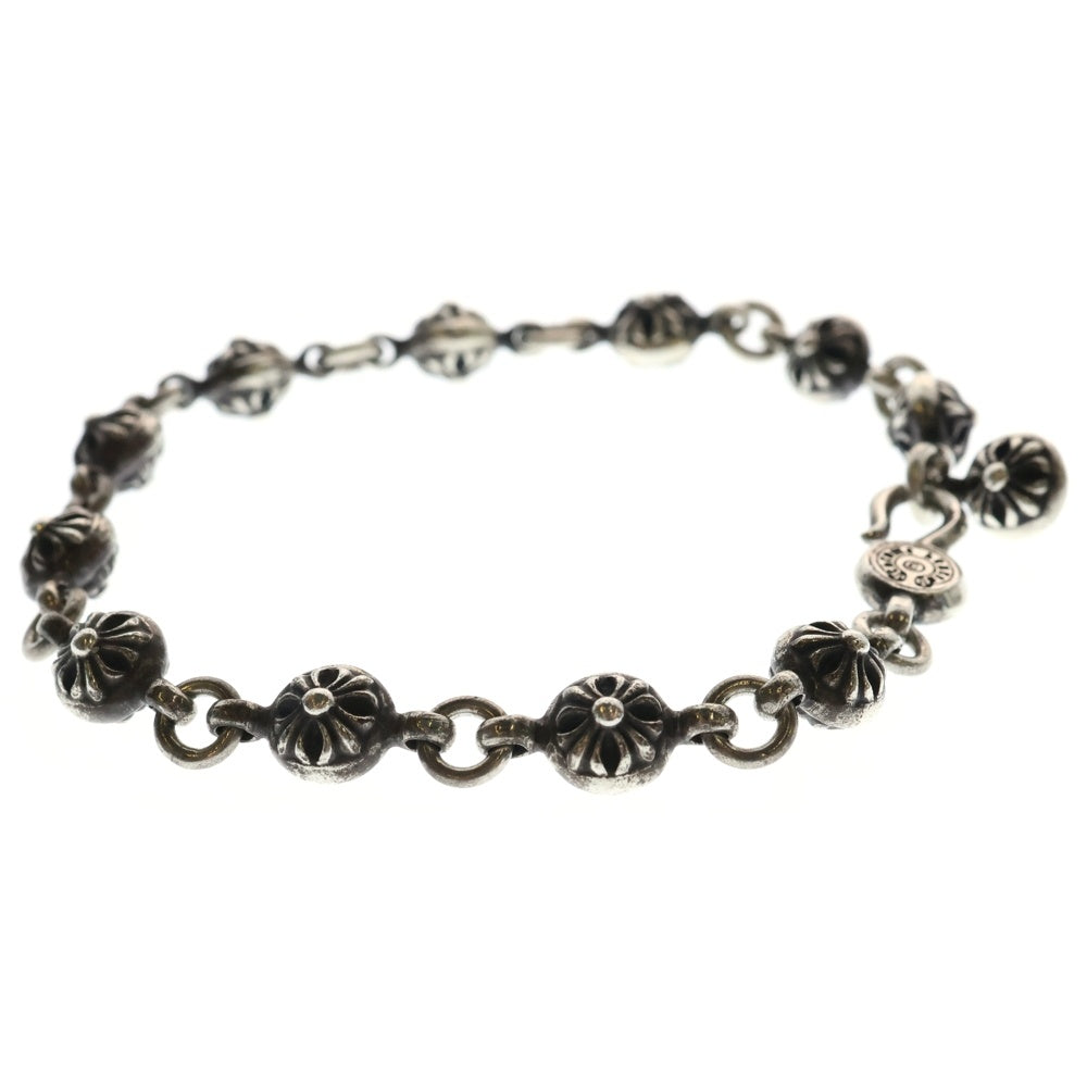 CHROME HEARTS(クロムハーツ) NO1 BALL #1クロスボールブレスレット シルバー BCA172